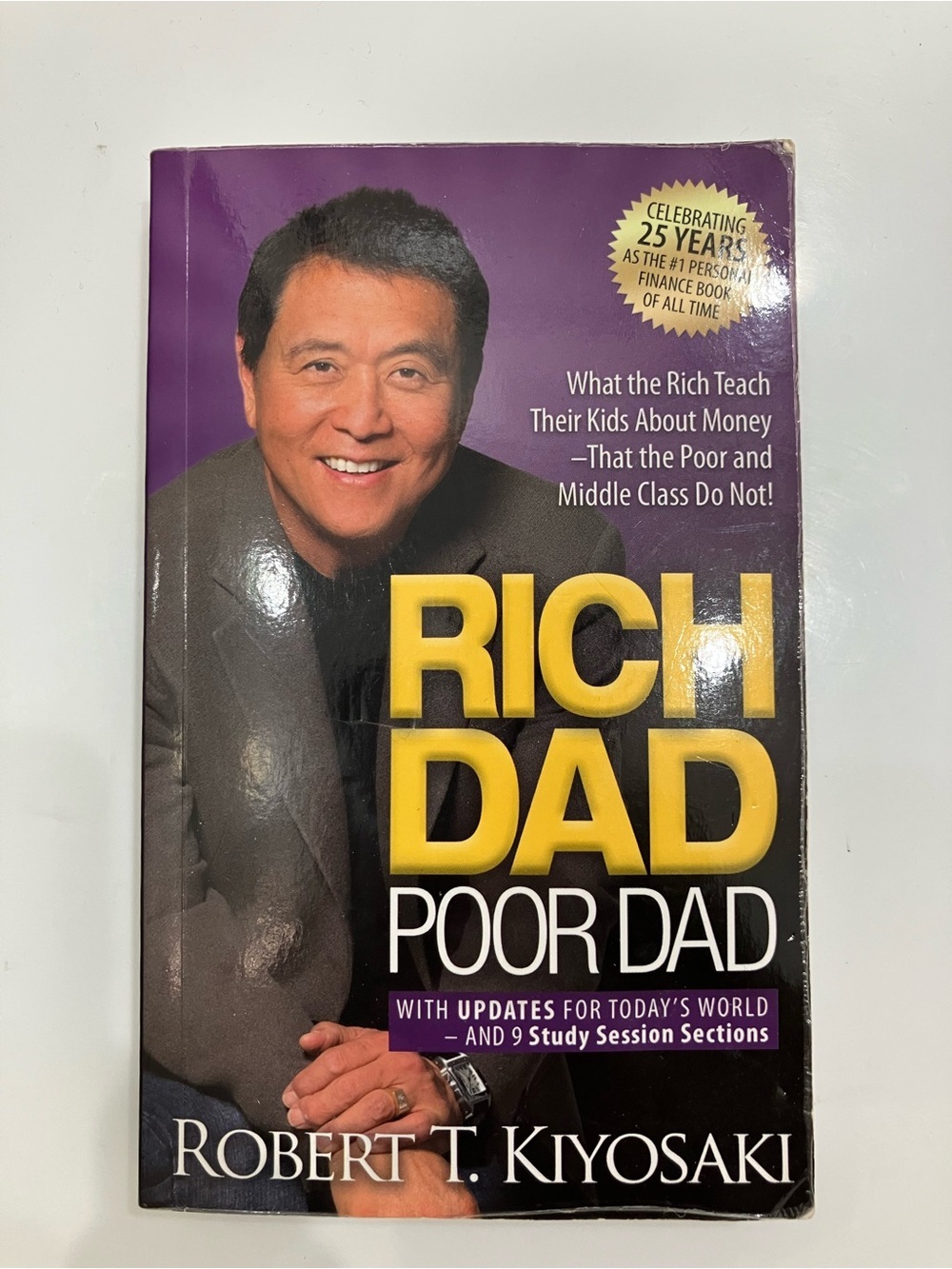 Rich Dad Poor Dad by - Purple Cover